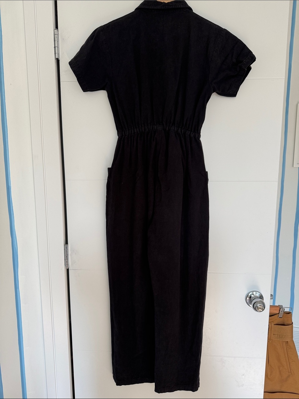 Noble Black Short-Sleeve Zip-Front Utlility Suit - Picture 8 of 10